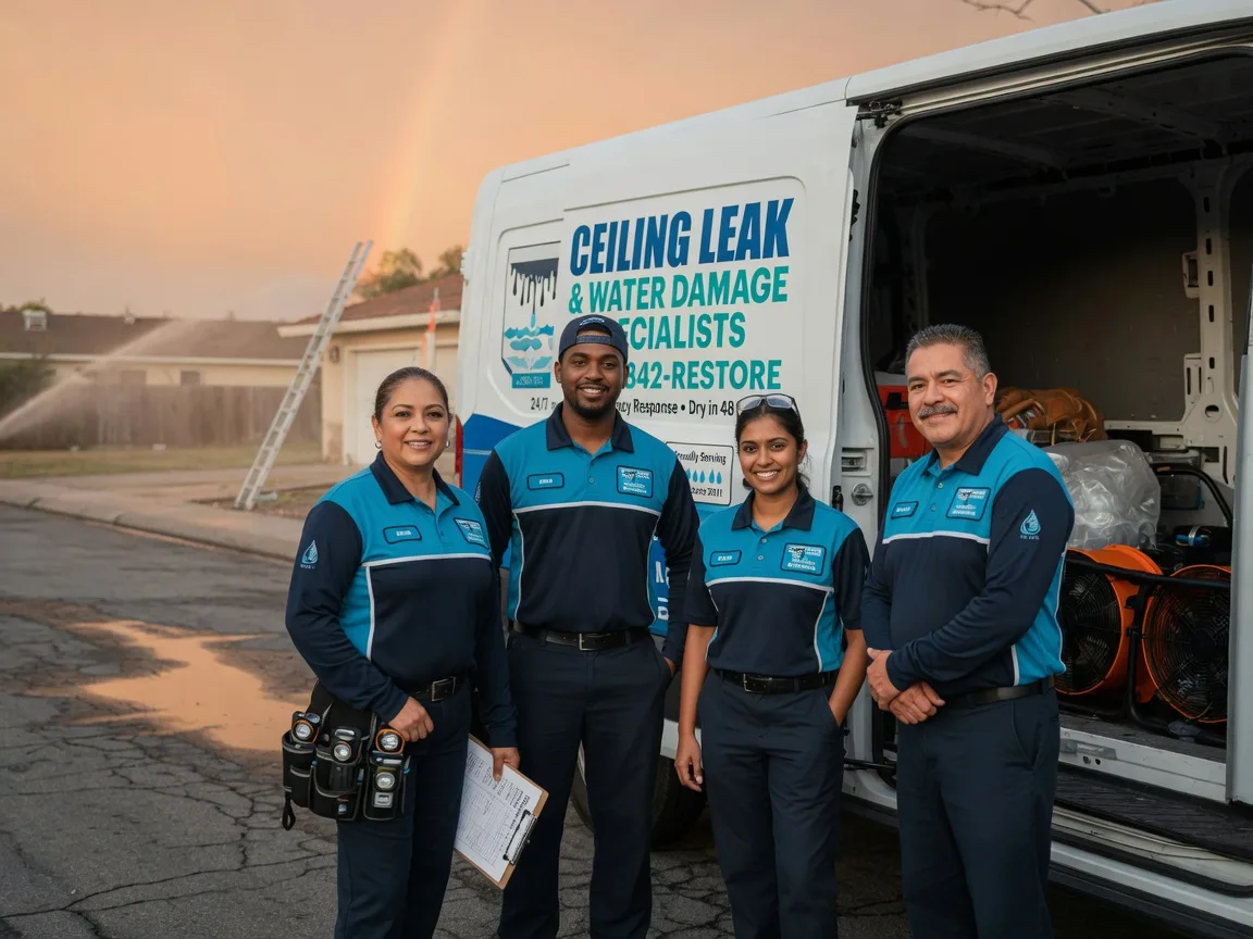 Ceiling Leak Cleanup company in Braham, MN